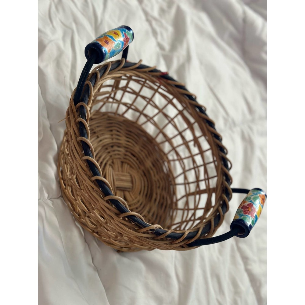 Beautiful bohemian basket